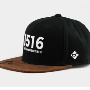"1516: Hopfendolde" - schwarz (Snapback)