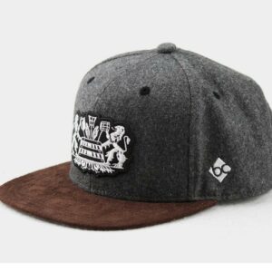 "Bayerisches Bier" - dunkelgrau (Snapback)