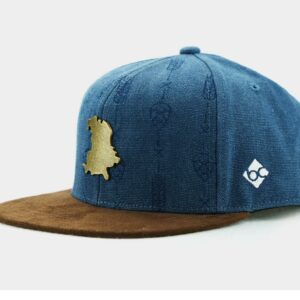 "Freistaat: Hopfen&Malz" - dunkelblau (Snapback)